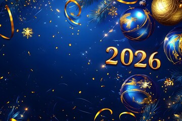 2026, Holiday greeting card for designers. USA.