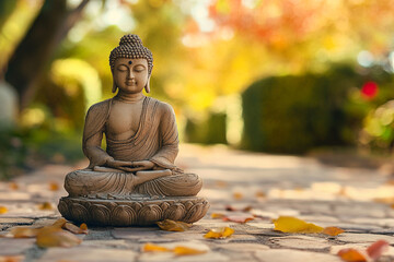 Fototapeta premium loving-kindness meditation (metta) fosters compassion, promoting positive connections and reducing negative emotions in relationships 