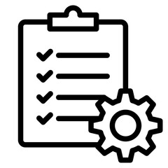 Project manager icon in vector illustration