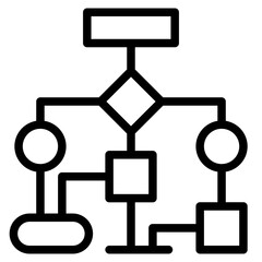 Workflow icon in vector illustration