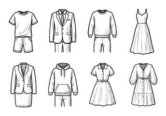 Fashion Icon Sketches