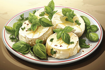 French soft white rind cheese