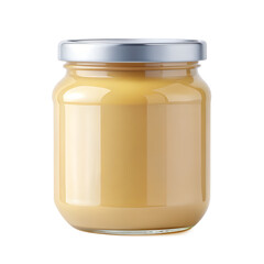 Blank Baby Food Jar Mockup Isolated on Transparent Background