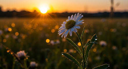 field of flowers