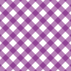 2 Color Horizontal, Vertical, Diagonal Plaid Seamless Pattern | Checkered Background Design for Fabric, Digital Print, Wallpaper and Textile