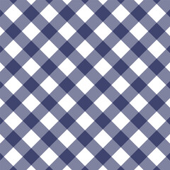 2 Color Horizontal, Vertical, Diagonal Plaid Seamless Pattern | Checkered Background Design for Fabric, Digital Print, Wallpaper and Textile