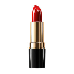A bold red lipstick a symbol of confidence glamour and timeless beauty on on transparent background