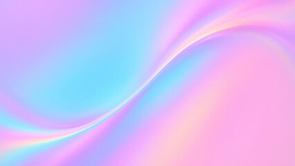 Soft pastel abstract wave background with smooth pink, purple, and blue flowing light curve