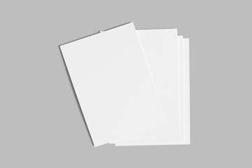 A4 Flyer Blank Mockup Template
