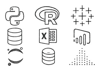 Data Tools Icon Set