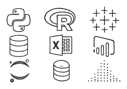 Data Tools Icon Set