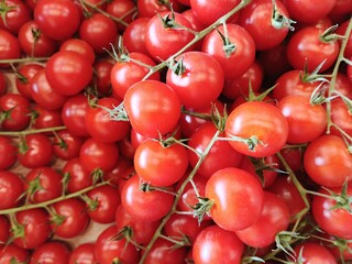cherry tomatoes background