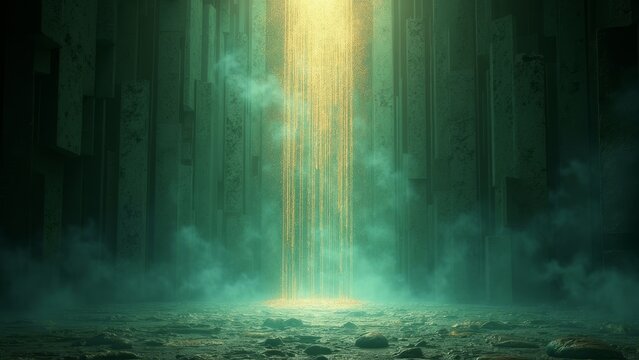 Mysterious images inside technology rooms