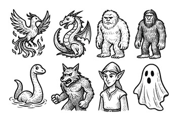 Mythical Creature Icons
