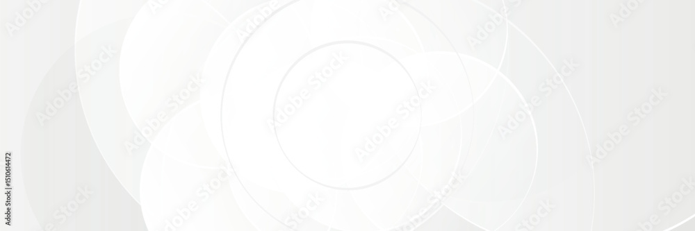 Canvas Prints modern graphic design element circles style concept for banner.