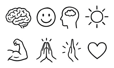 Positive Mindset Icons