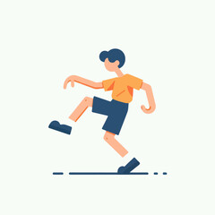 illustration of someone dancing