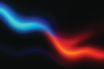 Fototapeta premium Abstract Blue Red Glowing Light Background