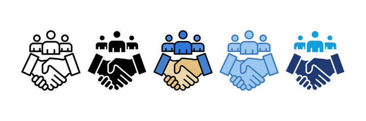 Relations Icon Element For Design