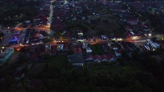 Aerial Holiday South Java Beach Parangtritis Bantul Yogyakarta, Indonesia