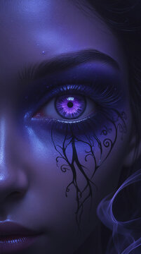 eye in the dark
