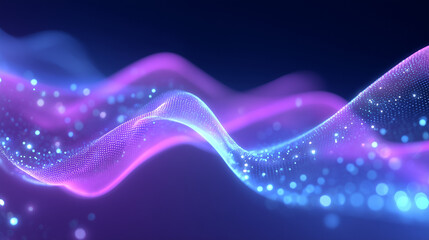 abstract blue background with stars