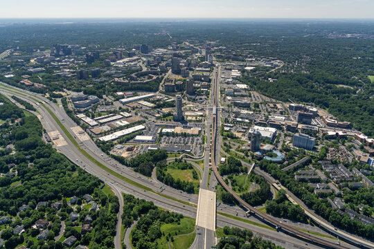 Tysons Corner, Virginia, Aerial