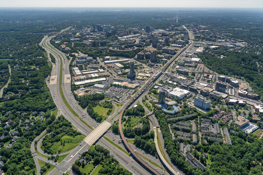 Tysons Corner, Virginia, Aerial