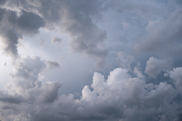 The sky when the storm is coming.