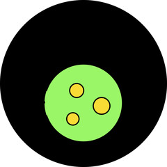 Virus spreading single icon vector illustration