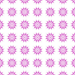 Flower blossom pattern vector illustration 