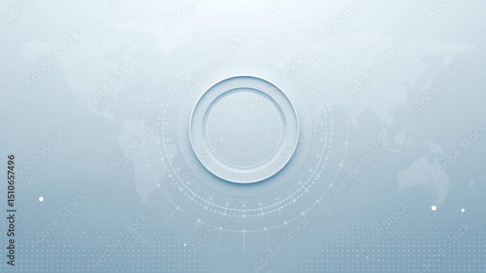 Poster global abstract digital network background with high tech connectivity illustrating globalization th