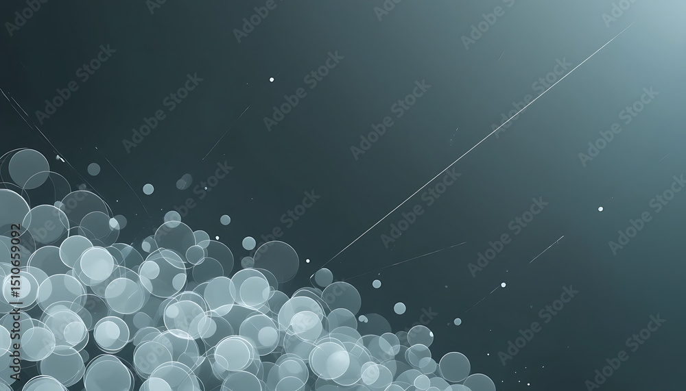 Poster modern tech globalization concept in abstract background showing digital communication across countr