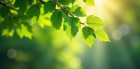 Serene, leafy branches gently sway in a calming breeze, embodying a peaceful, tranquil mood Sunlight filters through the leaves, creating dappled shadows on the ground below , yellow, spring, bush