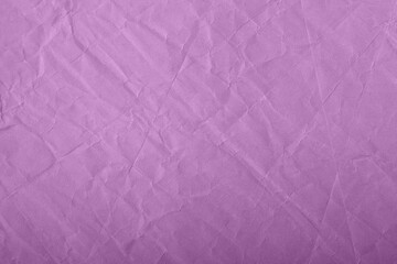 Abstract wrinkled purple crumpled paper texture background