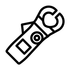 Clamp meter icon