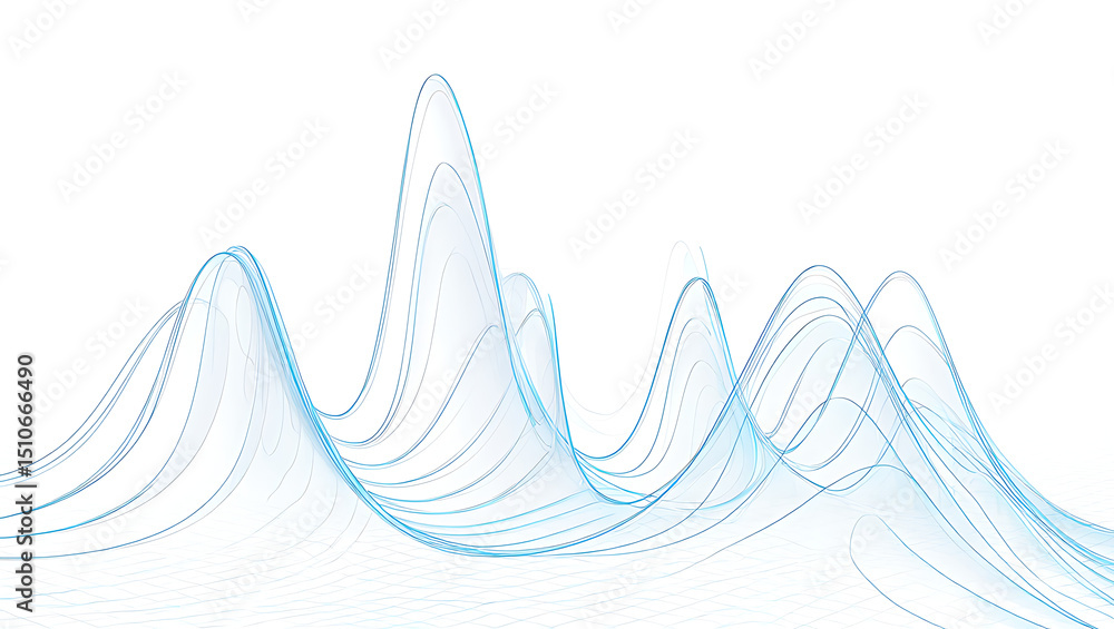 Poster abstract wave background with technology themed abstract globalization background with conceptual di
