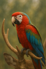 Obraz premium Ai generative,lorikeet