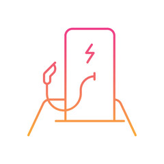 Charging Station Icon vector