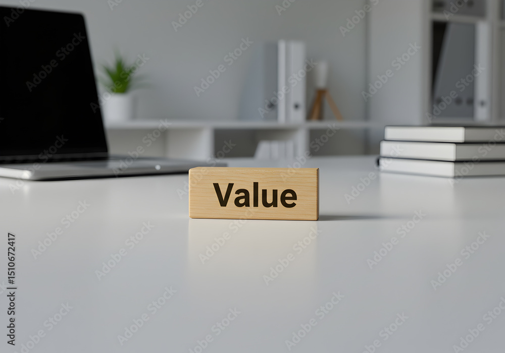 Aufkleber understanding value concept business value proposition and value creation in business strategy model