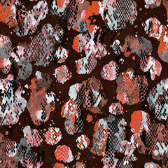 leopar ethnic pattern seamless beatiful