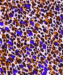 leopar ethnic pattern seamless beatiful