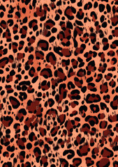 leopar ethnic pattern seamless beatiful