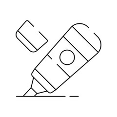 Call  line icon with white background vector stock illustration