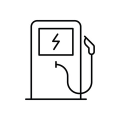 Charging Station Icon vector