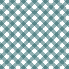 2 Color Horizontal, Vertical, Diagonal Plaid Seamless Pattern | Checkered Background Design for Fabric, Digital Print, Wallpaper and Textile