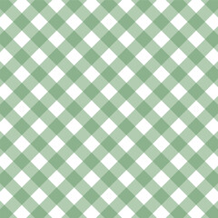 2 Color Horizontal, Vertical, Diagonal Plaid Seamless Pattern | Checkered Background Design for Fabric, Digital Print, Wallpaper and Textile