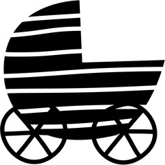 Doodle Baby Carriage