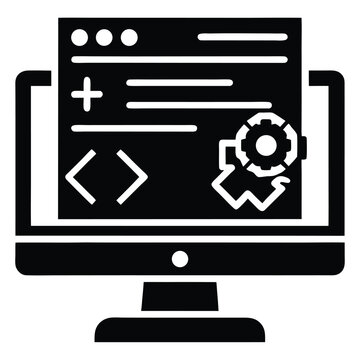 game developer element isolated debugging screen on white background
