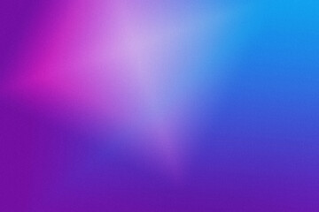 Abstract dreamy noise gradient background in vibrant fusion of blue and purple creates a dynamic fluid texture